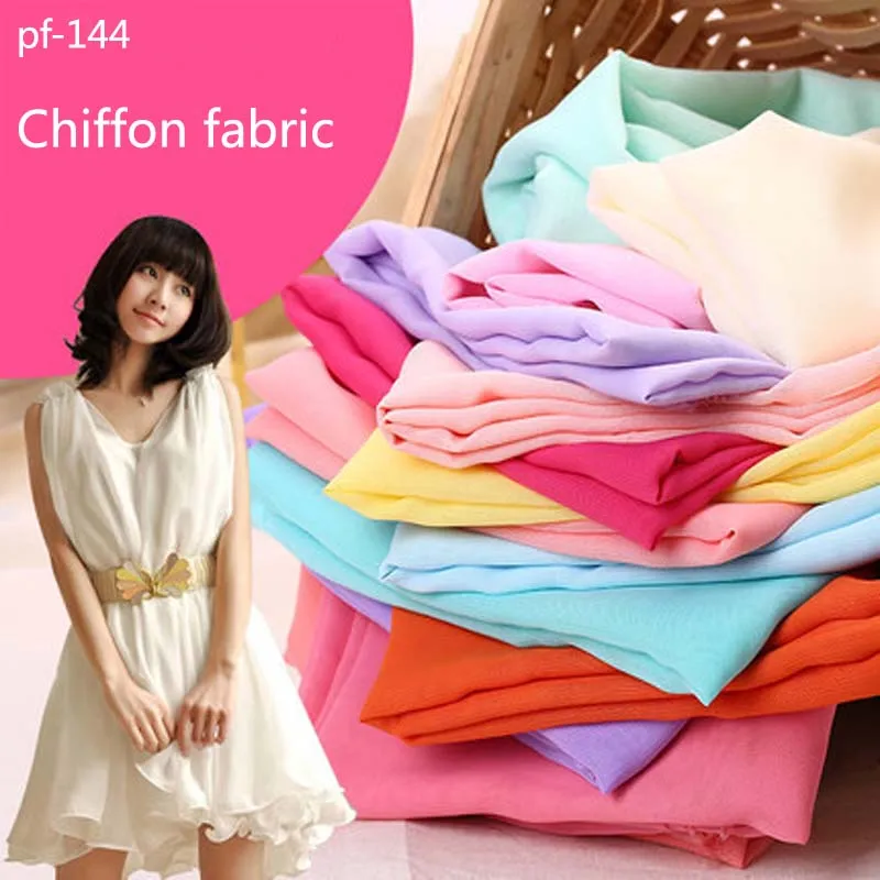 Шифоновая ткань однотонное свадебное платье шарф подкладка юбка сделай сам из