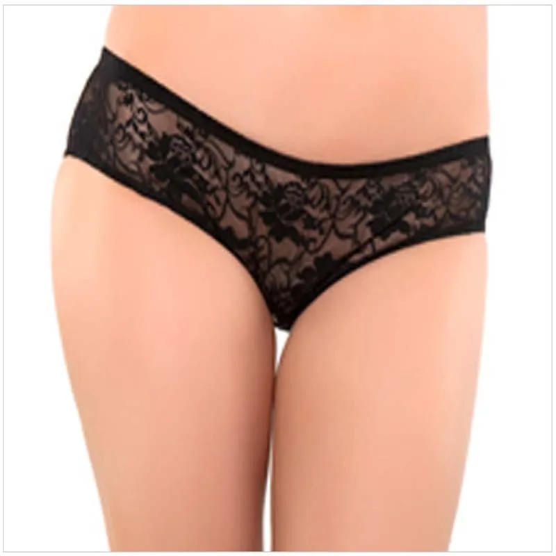 Женские сексуальные кружевные трусики дамское нижнее белье дышащие с открытым