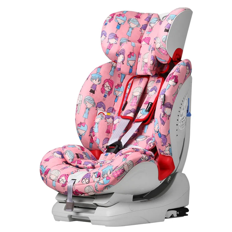 

Child safety seat car 0-4-12 years old baby Isofix baby car rotation reclining car seat