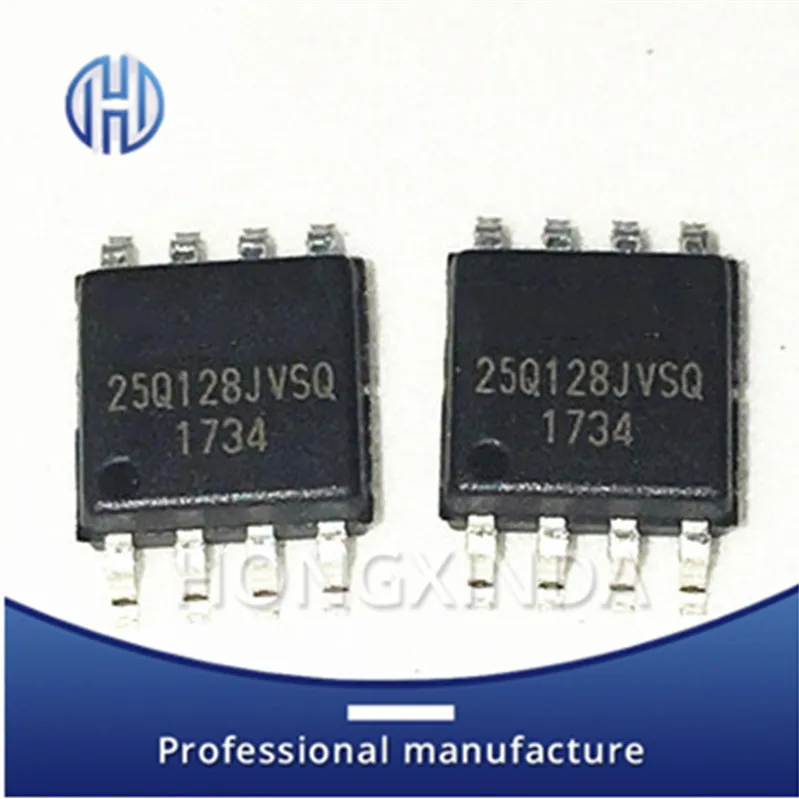 W25Q128JVSIQ 25Q128JVSIQ W25Q128JV SOP 8 оригинальный и новый 10 шт.|Аксессуары для батарей ЗУ| |