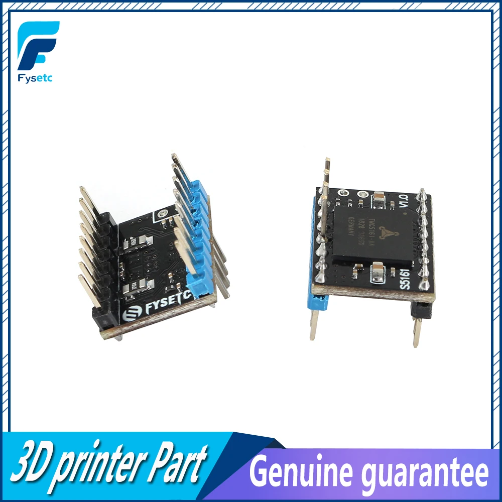 5 шт. TMC5161 V1.0 SPI Высокая мощность 3.5A бесшумный драйвер Stepstick Драйвер шагового