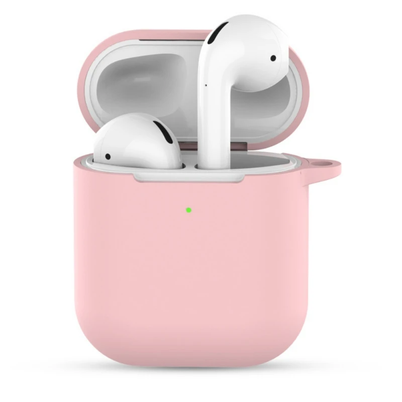 Чехол для наушников Apple силиконовый чехол беспроводные Bluetooth наушники Air Pods