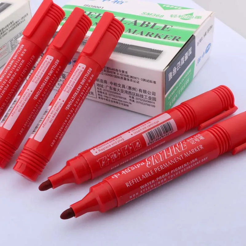 Chouxiongluwei перманентные маркеры для рисования 2шт