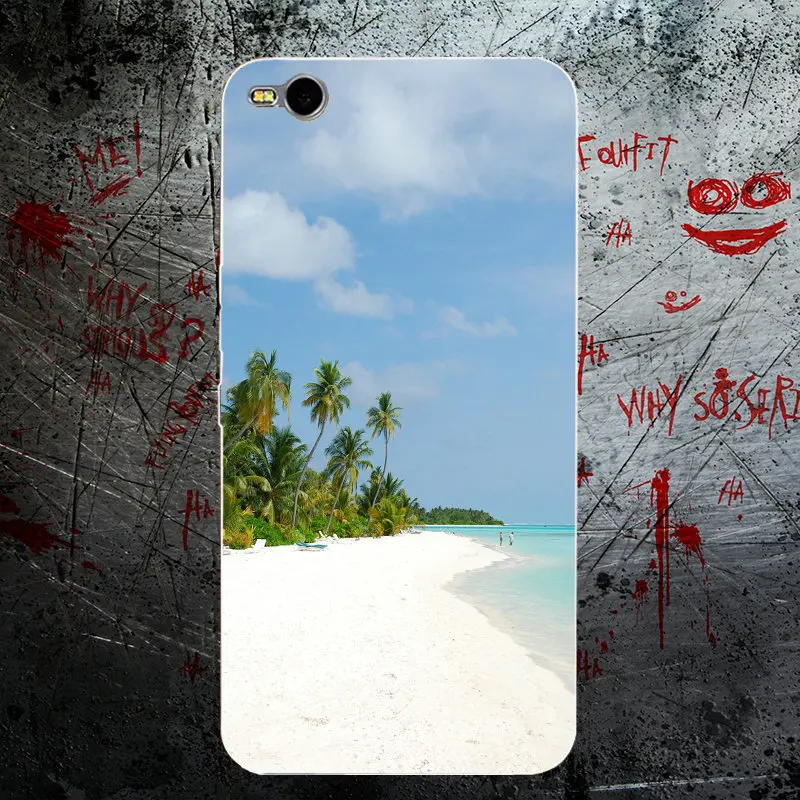 Прозрачный чехол для Sony Xperia Z Z1 Z2 Z3 Z4 Z5 Compact M2 M4 M5 T3 XA E3 E5 C4 C5 Красивая пляжная Морская