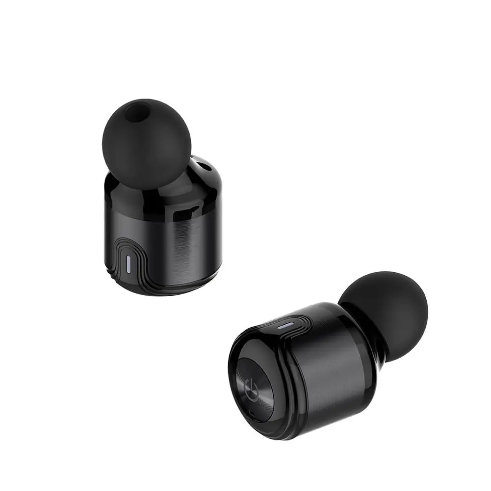 T8 Binaural Wireless Bluetooth 4.2 Stereo Sound Earphones Mini Smart Metal In-Ear Earbuds Active Noise Reduction | Электроника