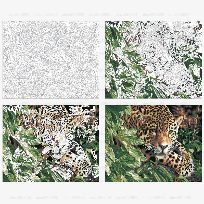 Набор для рисования по номерам на холсте 40 х50 см|art pictures|picture for living roomwall art picture |