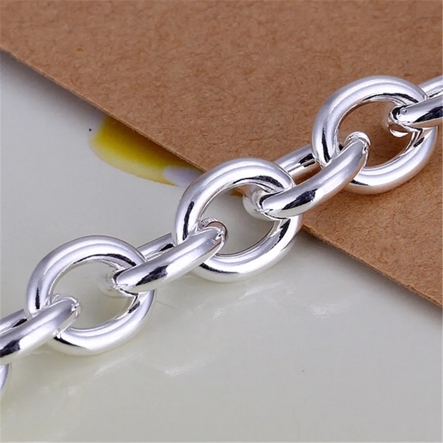 silver color double heart brand charm women lady cute bracelets new listings high quality fashion jewelry Christmas gifts | Украшения и