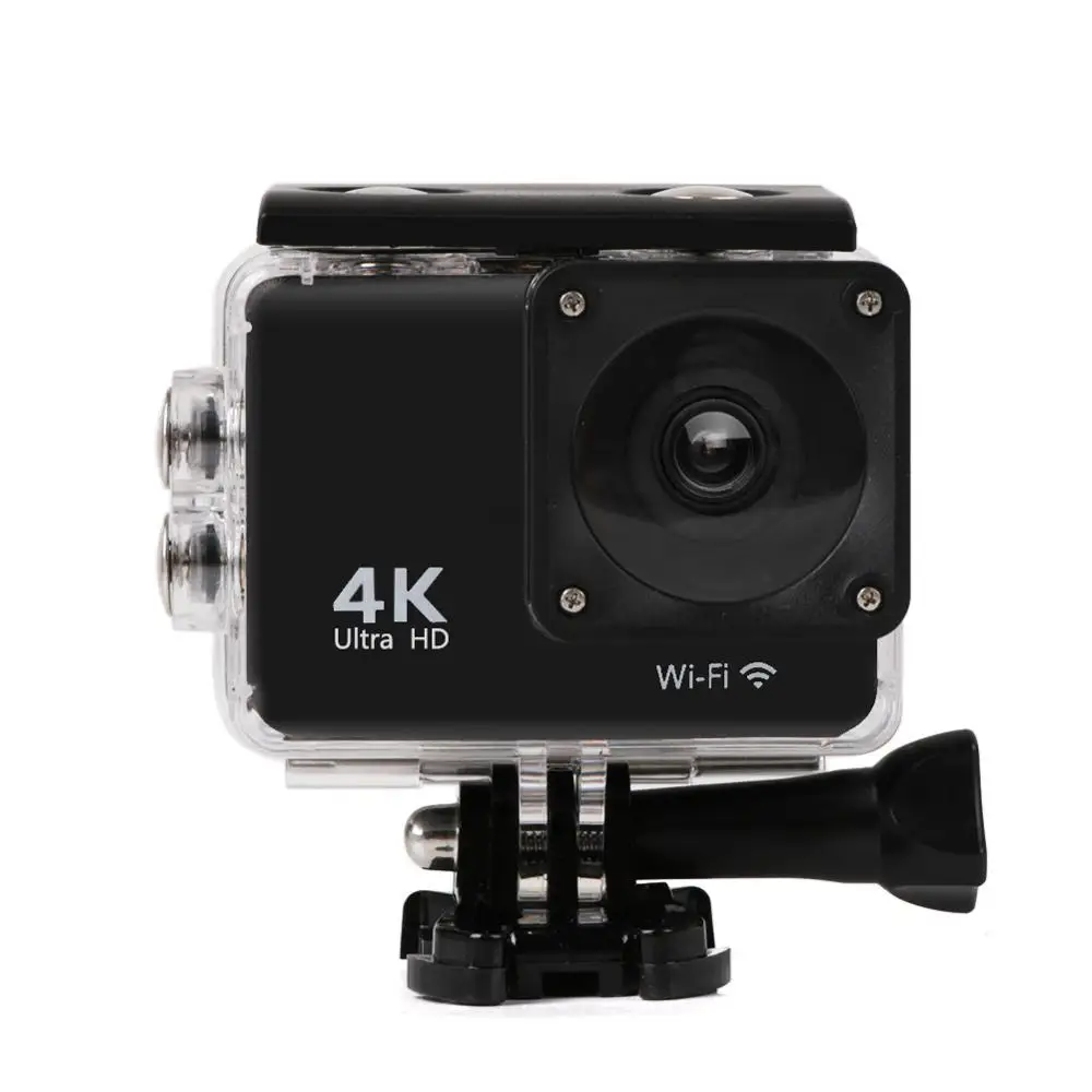 Спортивная экшн камера Ultra HD 4K/25fps Wi Fi 2 0 ° 170 °|Экшн-камеры| |