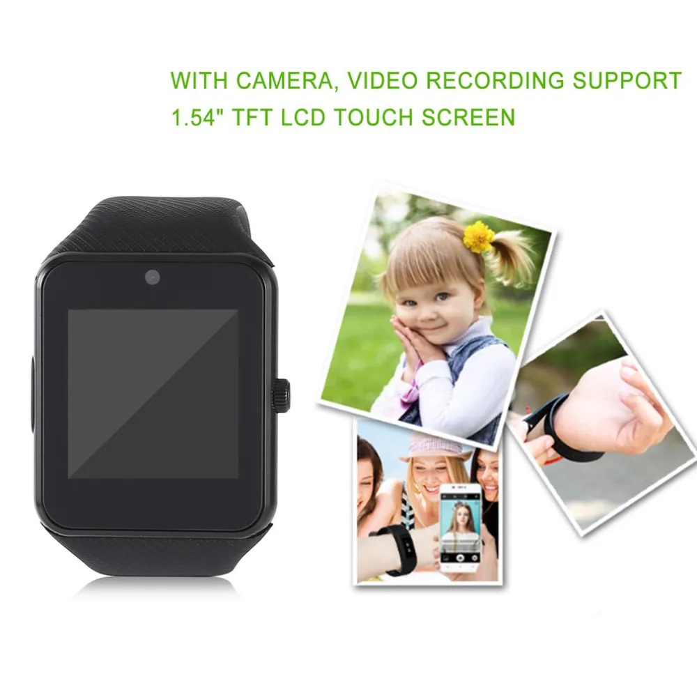 Умные часы с Bluetooth GT08 умные поддержкой tf sim карты сенсорный экран GT 08 наручные