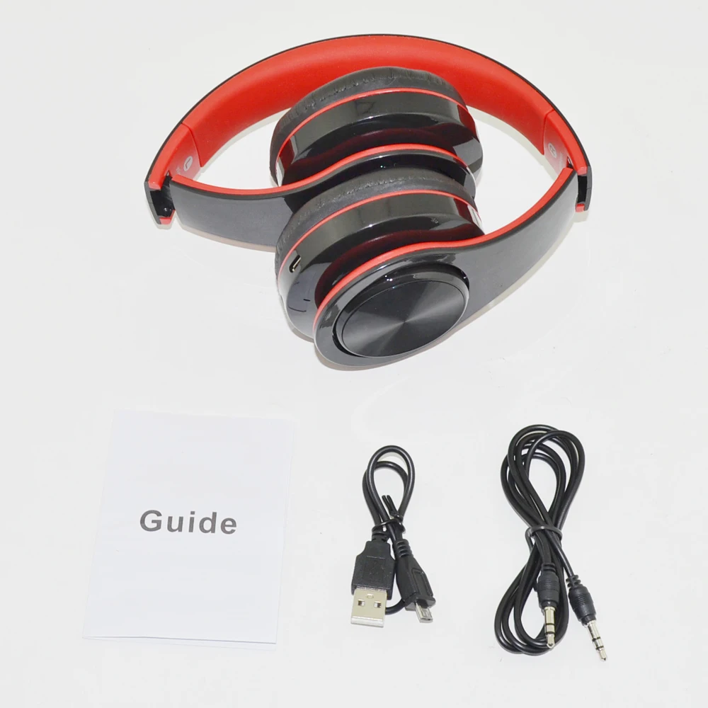 

qijiagu 50sets Wireless Bluetooth headphones headset with Microphone for phone music earphone TF card support headphone