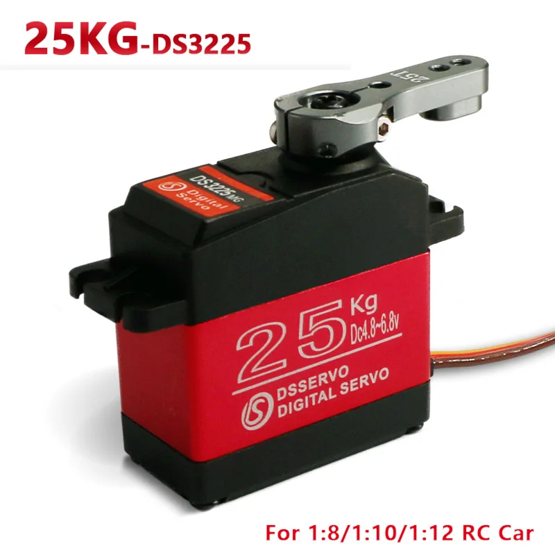 DS3225-270 degree 1X DS3225 обновленный сервопривод 25 кг полностью металлический цифровой сервопривод baja сервопривод водонепроницаемый сервопривод для автомобилей baja - Цвет: DS3225-270 degree