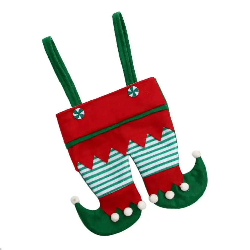 2018 НОВАЯ РОЖДЕСТВЕНСКАЯ конфетная сумка Санта Клаус Снеговик Подарочная Детская