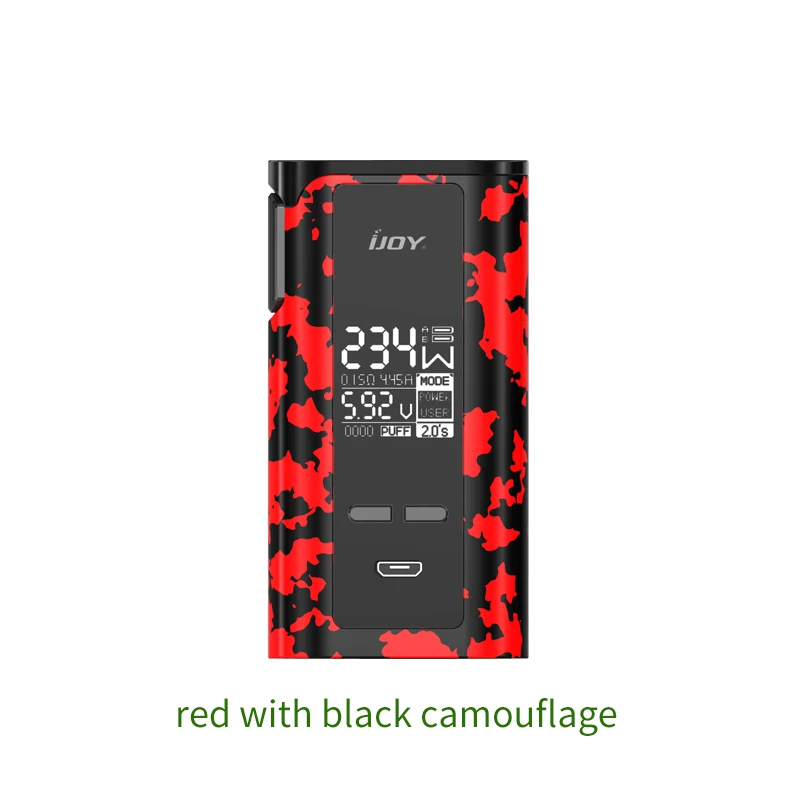 Оригинал IJOY капитан PD270 новый мод двойной 20700/18650 аккумулятор 234 Вт новая коробка mod