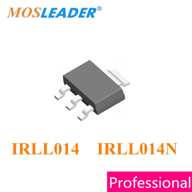 Mosleader IRLL014 IRLL014N SOT223 100 шт. 1000 IRLL014TRPBF IRLL014NTRPBF IRLL014PBF IRLL014NPBF N Channel китайские