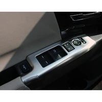 for honda odyssey 2015 2016 accessories abs plastic chrome lhd car styling door window lifter adjust button cover trim