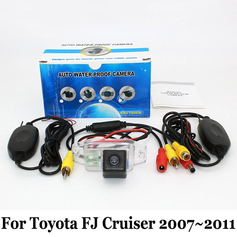 Для Toyota FJ Cruiser 2007 ~ 2011 (запасное колесо на двери/RCA провод или беспроводной HD