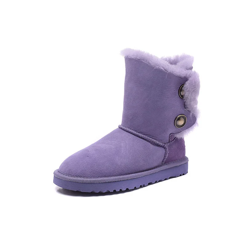 Женские зимние сапоги из натуральной овечьей кожи с натуральным мехом|winter shoes|snow