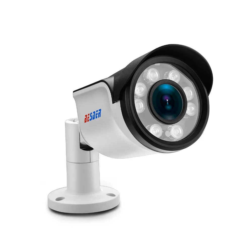 BESDER Мини Пуля 2MP камера sony IMX323 AHD камера HD 1080 P 6 шт. мощный Массив светодиодный 30 м ИК расстояние камера видеонаблюдения