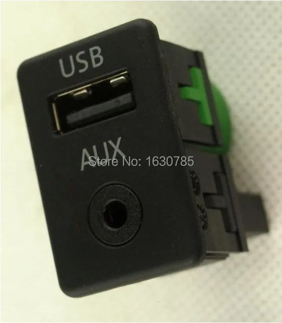 Автомобильный адаптер Aux usb для входа переходник вилка переключателя vw volkswagen Passat