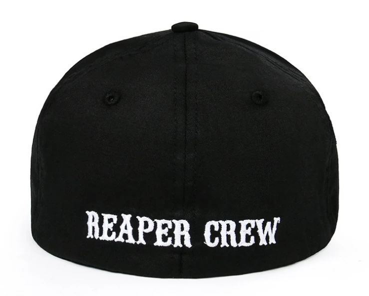 Бейсболка с вышивкой Sons of анархии SOA Reaper Crew Black|Аксессуары для костюмов| |