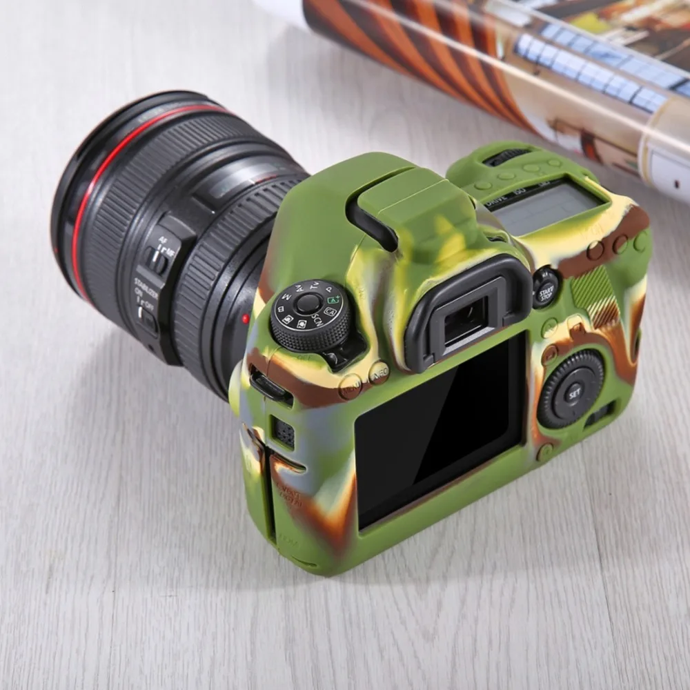 ECos мягкий силиконовый защитный чехол для Canon EOS 6D Горячий Новый #275979|Адаптеры AC/DC| |