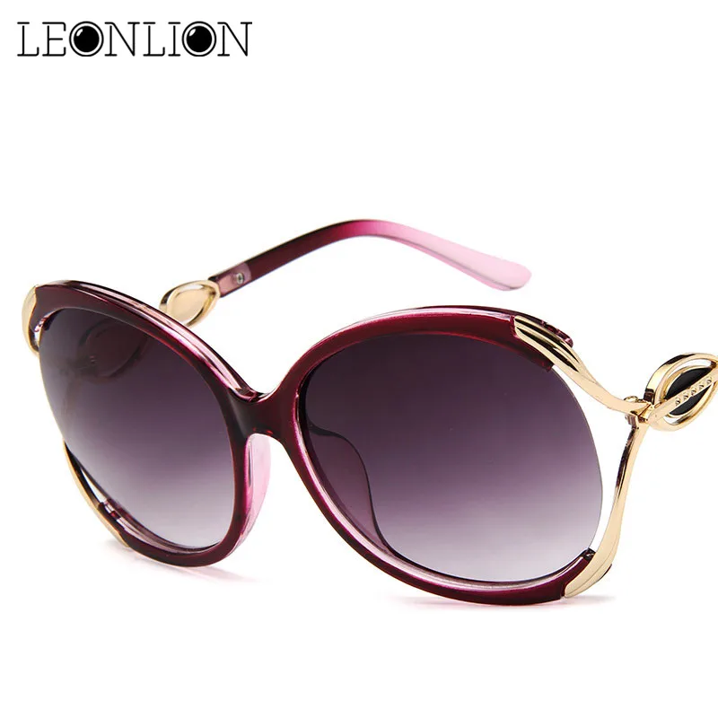 

LeonLion 2021 Fashion Big Frame Sunglasses Women Luxury Sun Glasses For Women Travel Classic Vintage Ladies Oculos De Sol Gafas