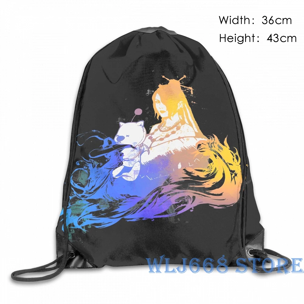 Funny graphic print shoulder Bags women Lulu Final Fantasy Single backpack travel for men Gym Bag | Багаж и сумки