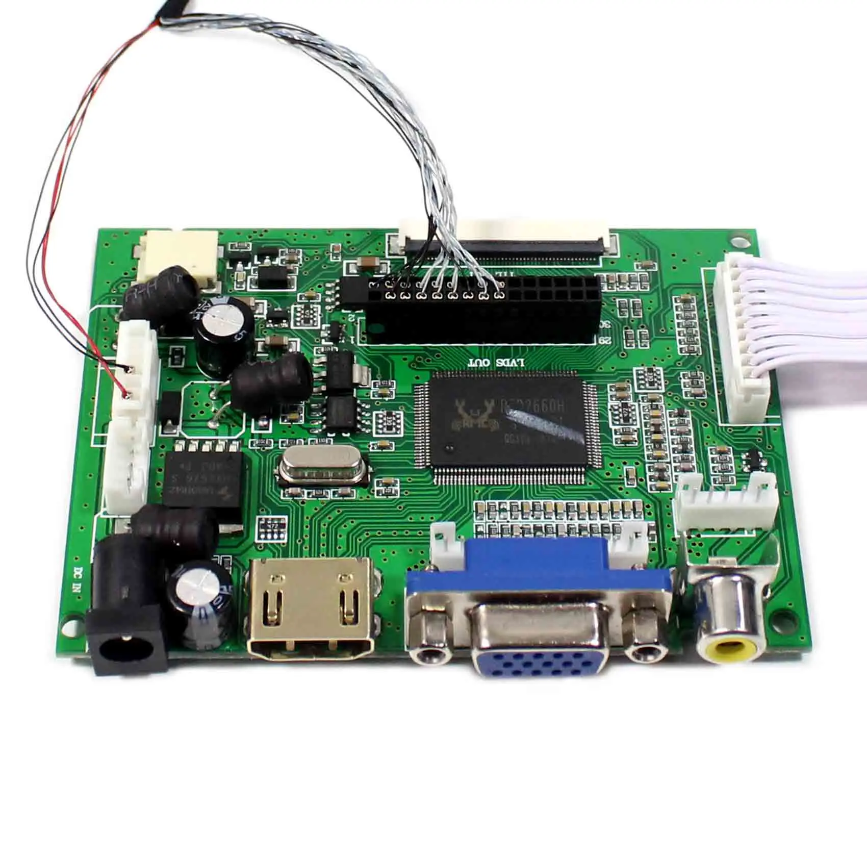 10 6 дюймовая LTL106AL01 1366x768 IPS HD ЖК панель дистанционного управления + HDMI VGA 2AV