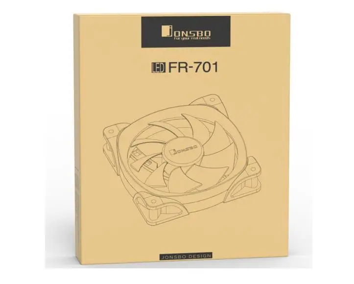 

Jonsbo FR-701 Crystal Light 5V 12CM fan (inside and outside circle LED lighting fan 3PIN interface + power D-port interface)