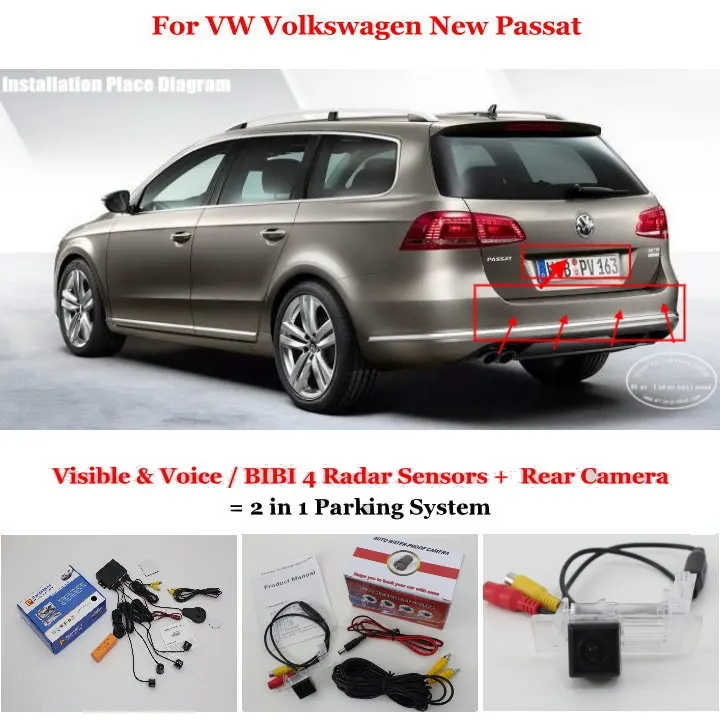 

Датчик парковки для VW Volkswagen Passat, датчик заднего вида с камерой заднего вида
