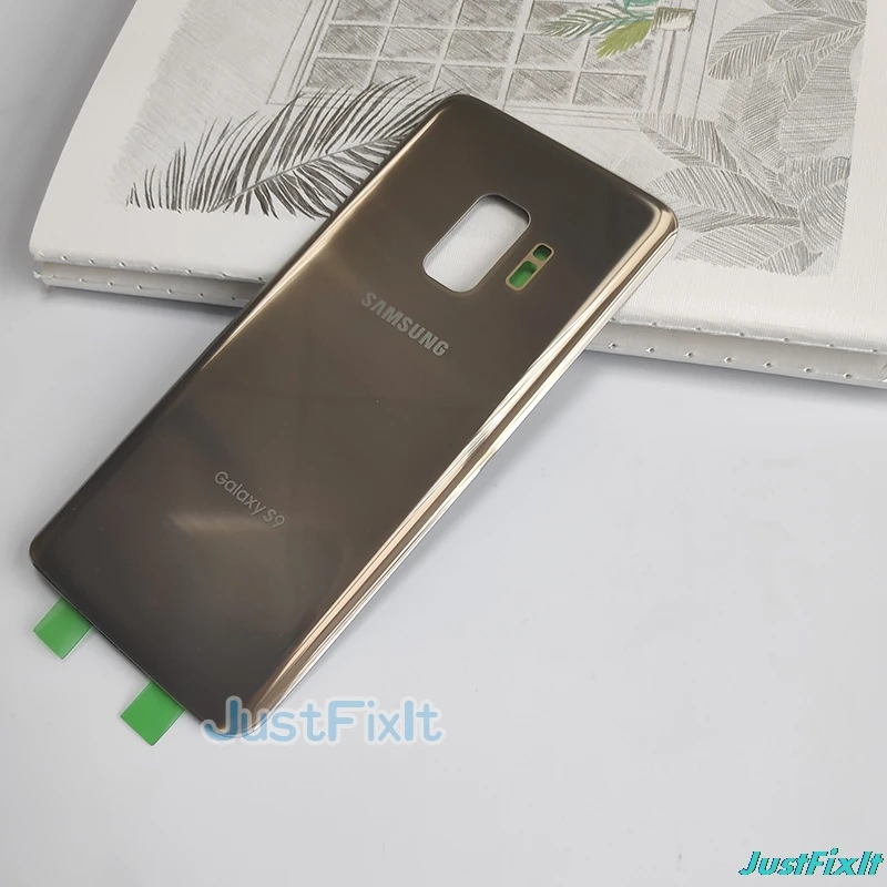 Для SAMSUNG Galaxy S9 G960 G960F Задняя крышка батареи Дверь стеклянная Корпус чехол замена |