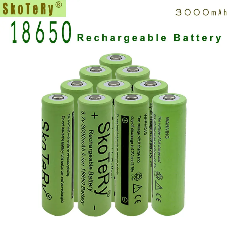 5 шт. литий ионные аккумуляторы 18650 3000 мАч 3 7 в|lithium battery|battery 18650li-ion battery |