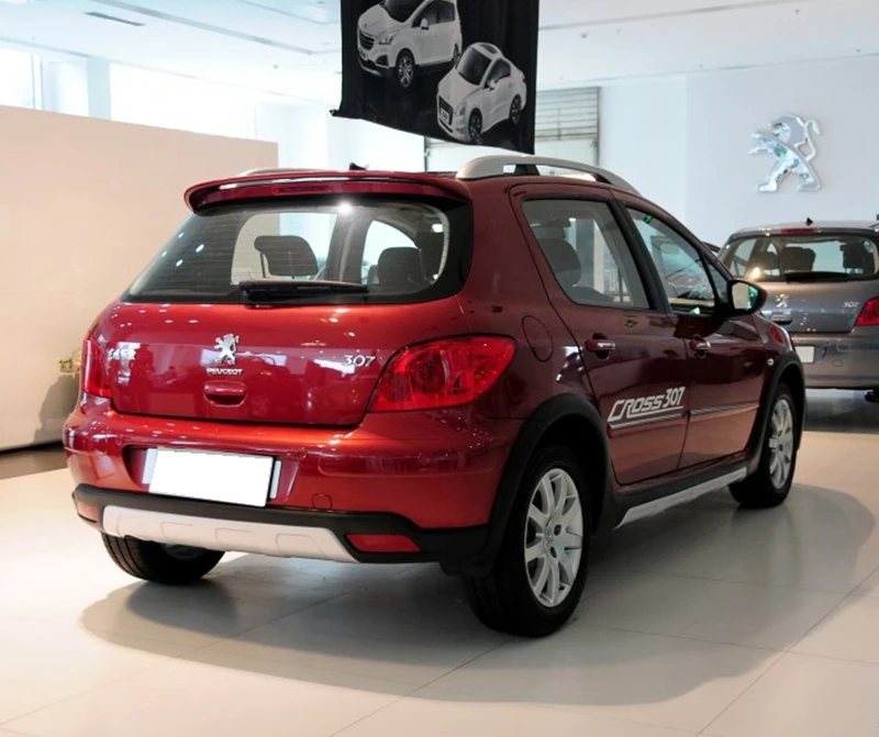 Спойлер для хэтчбека Peugeot 307 2006 2012 высококачественный спойлер из АБС пластика