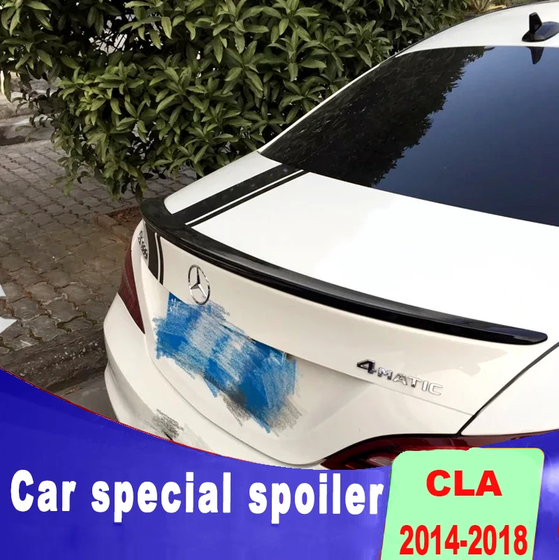 Спойлеры из углеродного волокна для benz CLA45 CLA W117 C117 220 200 250 260 2013 режимов спойлеры