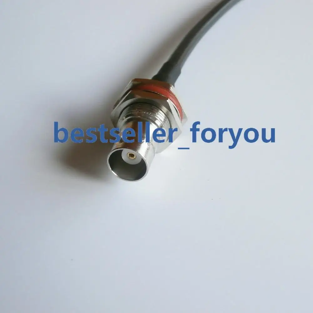 BNC male plug to female jack RF Pigtail Coaxial Jump RG58 Cable 15cm | Обустройство дома