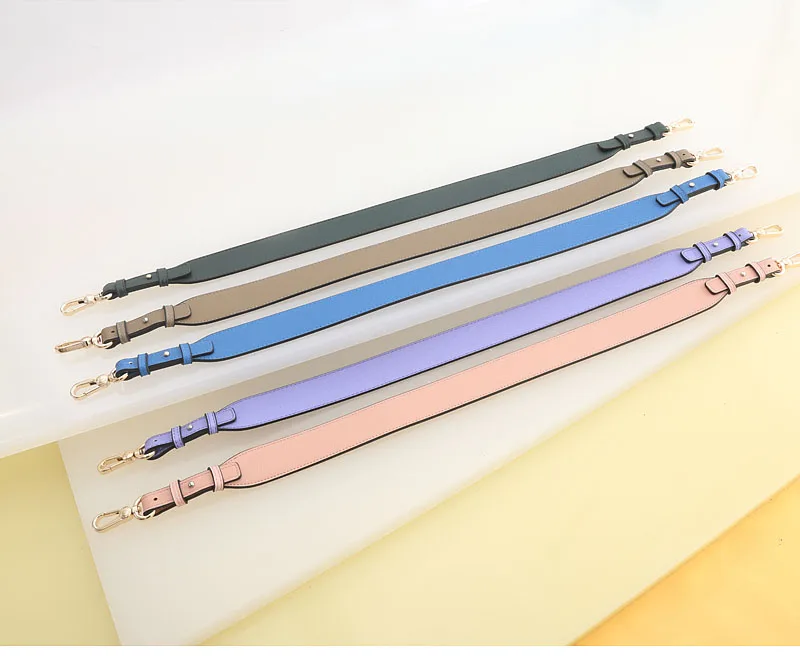 Solid Color Wide Shoulder Strap Fashion Female Adjustable Bag Straps Long Belt For Handbag Accessories Leather Handle | Багаж и сумки