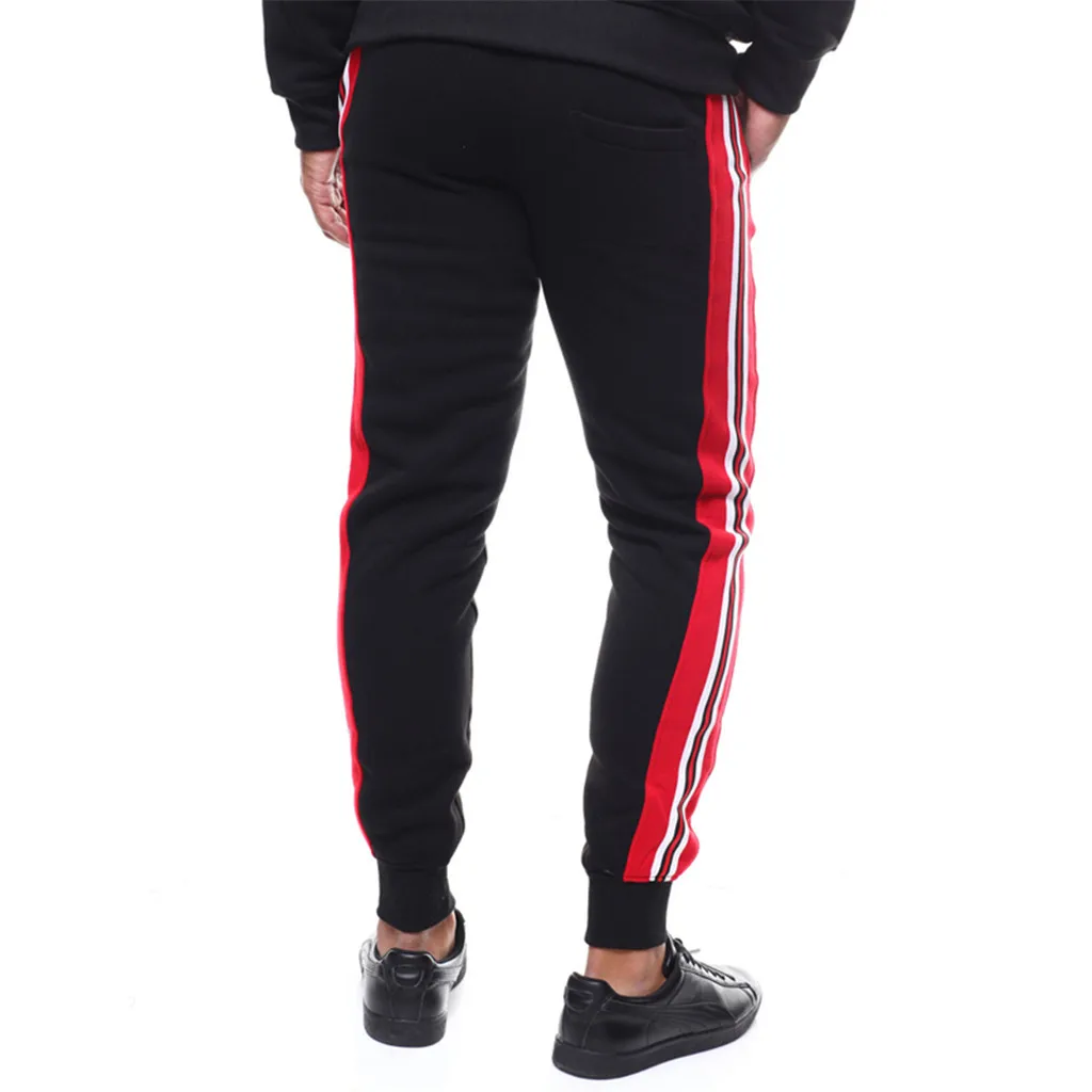 Мужские брюки с принтом повседневные спортивные карманами 2019| |