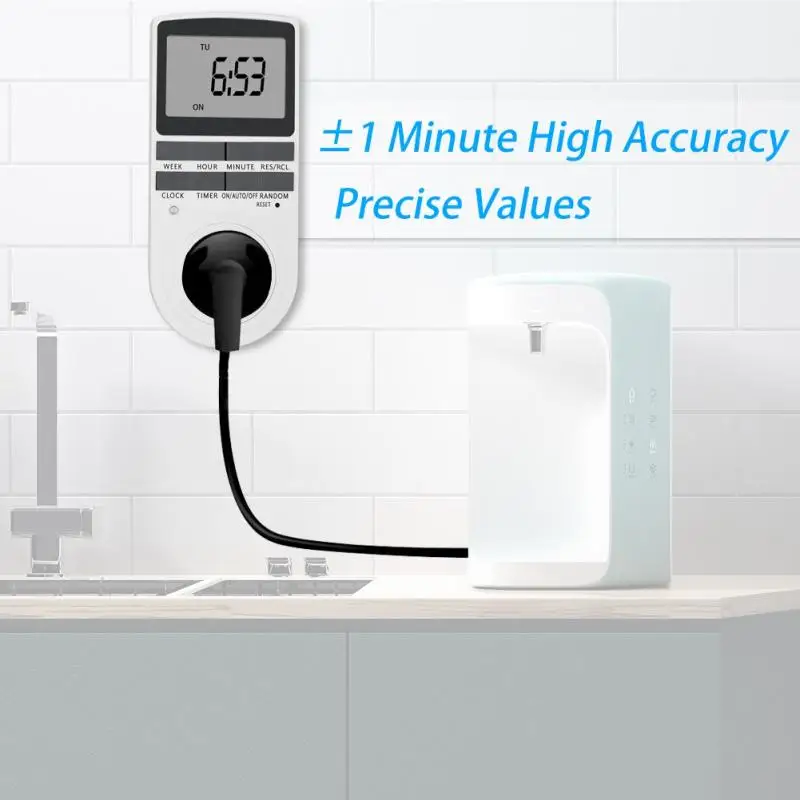 Летнее время/случайные режимы работы смарт-таймер Программируемый таймер