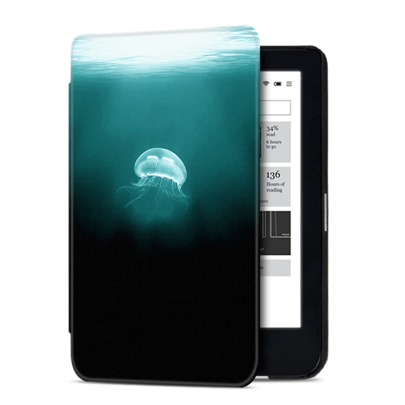 Чехол для электронной книги Kobo Clear HD легкий Магнитный умный защитный чехол с