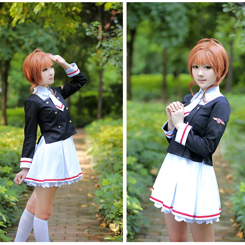 Горячее предложение аниме косплей CardCaptor Sakura li syaor костюм КИНОМОТО искатель карт