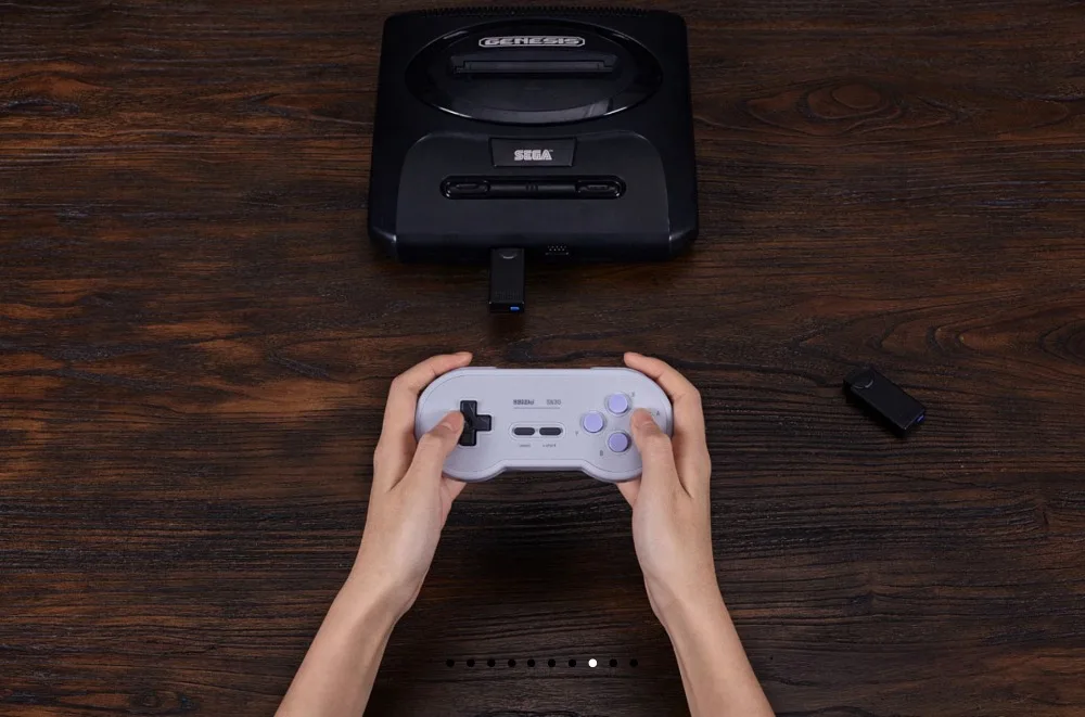 Новые 8BitDo Ретро приемник для игры sega Mega Drive Bluetooth sega Genesis и sega Genesis
