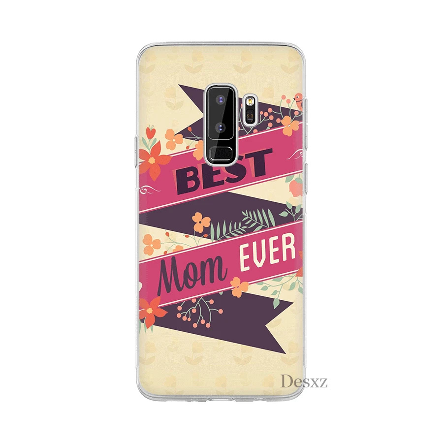 Чехол для телефона My Best Mom чехол Samsung Galaxy S3 S4 S5 S6 S7 S8 S9 Edge Plus Note 8 9 | Мобильные