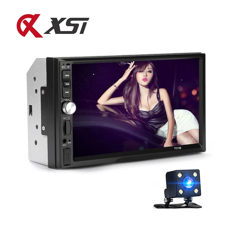 Автомобильный радиоприемник Bluetooth 2 din автомобильный 7012B с поддержкой BT/FM/AUX IN/USB