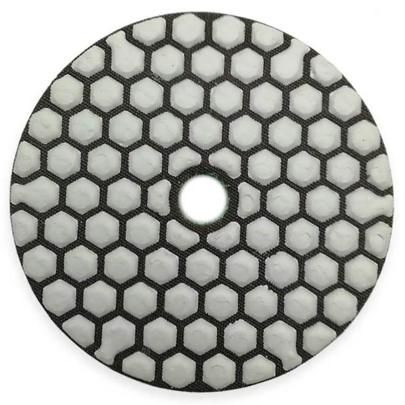 6Pcs 4 Inch /100Mm Grit #800 Diamond Flexible Dry Polishing Pad Stone Granite Marble Sanding Disc Resin Bond Polisher | Инструменты