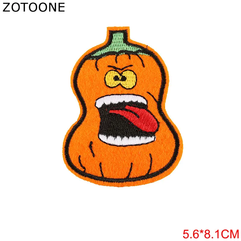 ZOTOONE череп Хэллоуин Тыква железа на патчи для одежды наклейки &quotсделай сам&quot