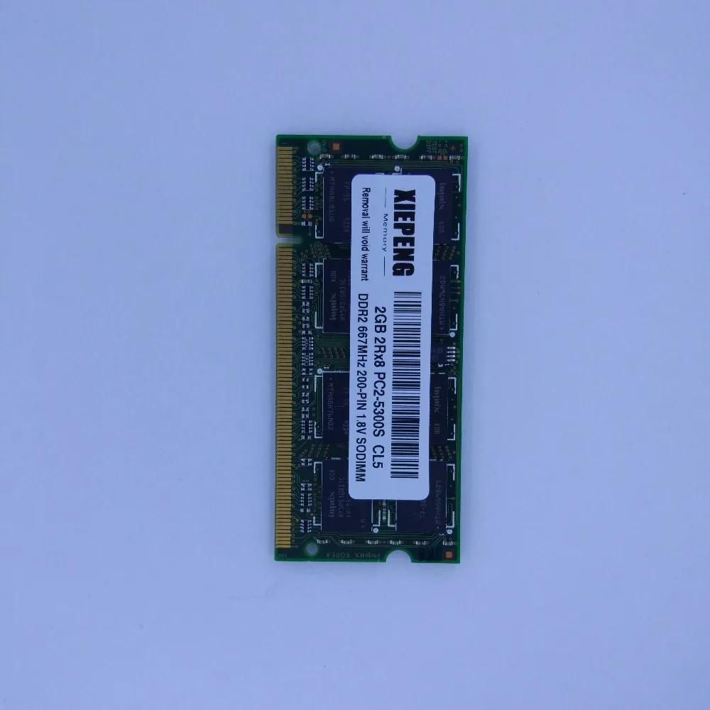 Ноутбук 2 Гб 2Rx8 оперативная память DDR2 800 МГц 4 667 для Acer TravelMate 4320 4530 4720 4730 5320 5330 5520G 5530