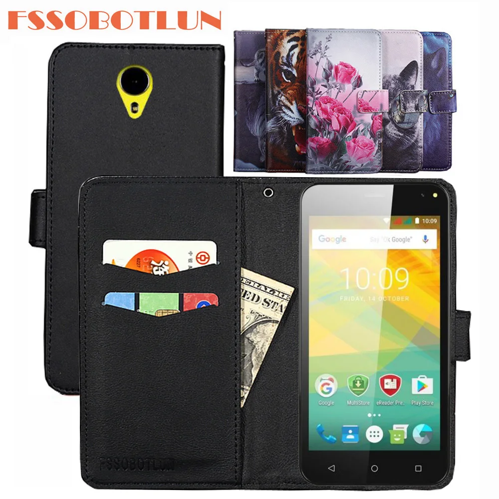 FSSOBOTLUN Prestigio Wize NV3 PSP3537 DUO чехол из искусственной кожи в стиле ретро с откидной