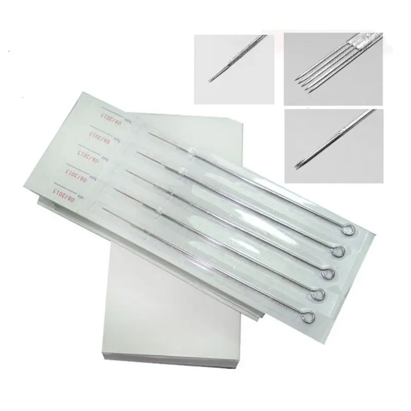 100 шт. профессиональные медицинские иглы для тату круглый вкладыш Magnum Shader