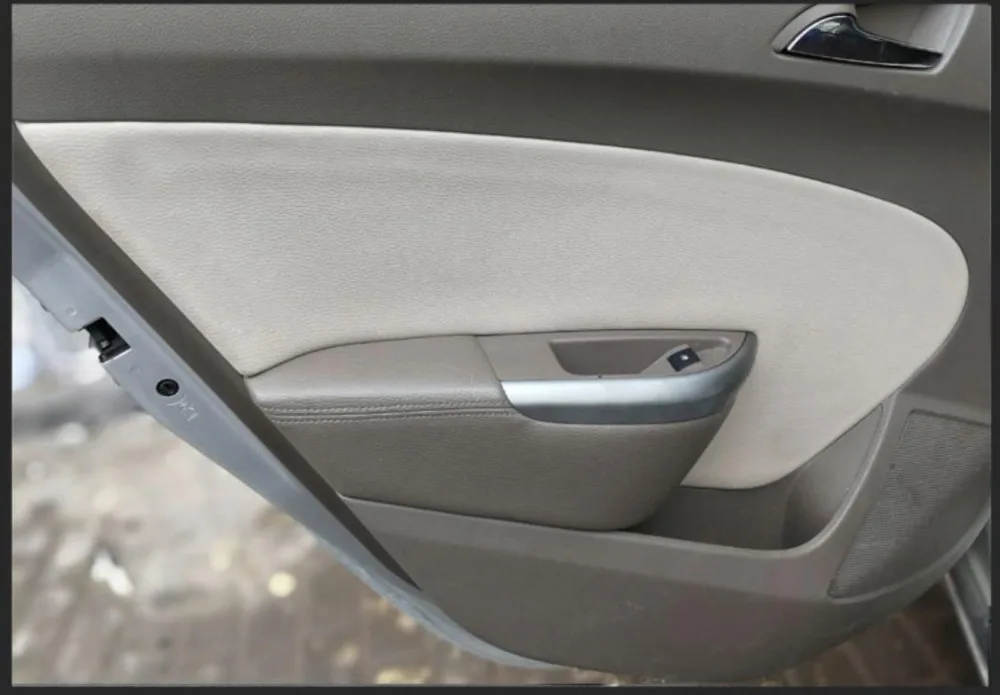 8 шт./компл. передняя/задняя панель из микрофибры/подлокотник кожаный чехол