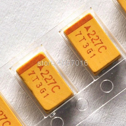 

100PCS D 7343 CASE 16V 220UF 227 C 227C SMD 7343 TAJD227K016RNJ tantalum capacitor free shipping